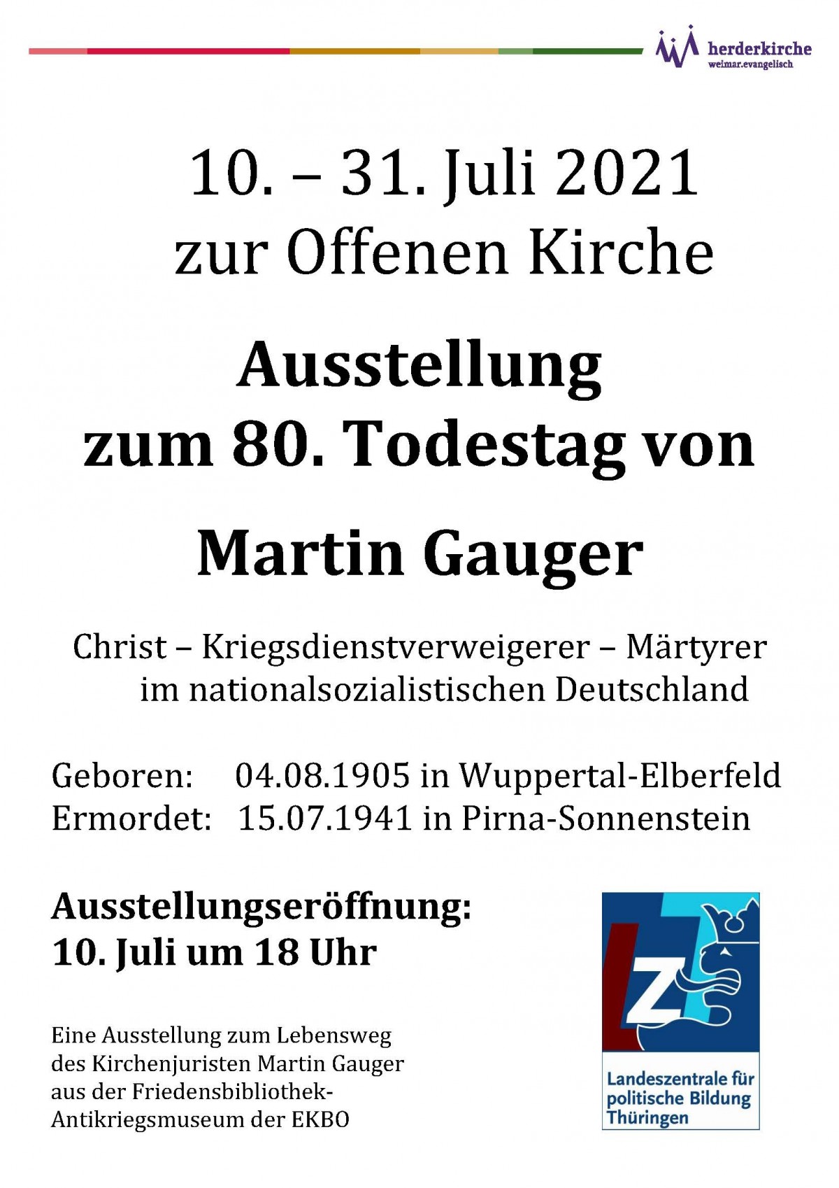 Gaugerausstellung Gaugerausstellung